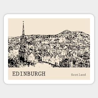 Edinburgh Scotland Sticker
